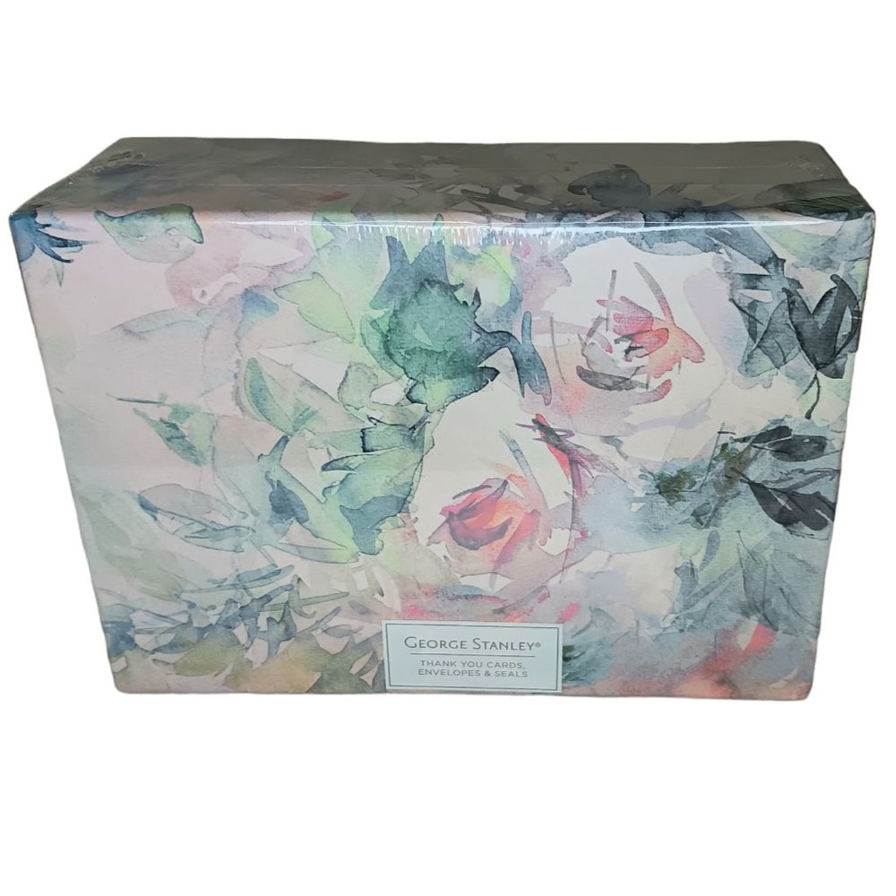George Stanley Thank You Cards Envelopes and Seals New In Box
